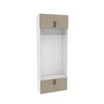 Секция с верхними и нижними полками L410.40