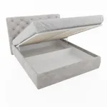 Кровать двуспальная мягкая МИРА с подъемным механизмом, 180x200