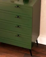 Комод с ящиками с эмалевой столешницей и боковинами A704.45ESB