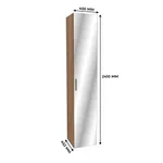 Шкаф 1 дверный узкий с зеркалом L-220.44-1Z