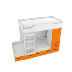 Кровать двухъярусная L906, 90x190 L/R