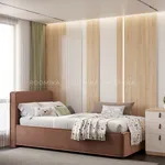 Кровать односпальная мягкая ОСТИН OS90  с подъемным механизмом, 90x200