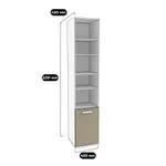 Стеллаж комбинированный E226