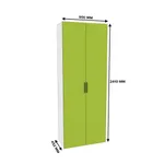 Шкаф двухдверный узкий L210.44-4