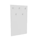 Панель широкая с крючками L177.1