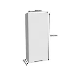 Шкаф навесной, фасады в эмали LE-351