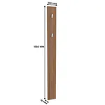 Панель узкая с крючками L-100.1