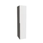 Шкаф 1 дверный широкий, фасады в эмали LE221.60-4