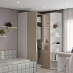 Шкаф со складными дверьми и фальш панелью L206 L/R