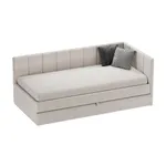 Кровать со вторым выдвижным спальным местом LINE М2