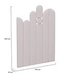 Стеновая панель для детской «Мягкий бортик» #6