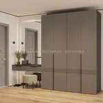 Шкаф 2 дверный, фрезерованные фасады в эмали LE210.60-2