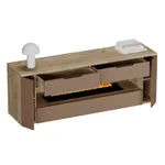 Тумба ТВ напольная с электрокамином LG551.450L/R