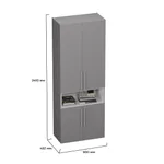 Шкаф с нишей L216.11