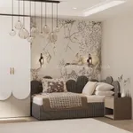 Мягкая кровать-диван CYPROS с подъемным механизмом, 90x190