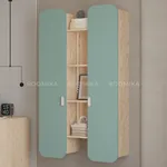 Навесной книжный шкаф  с подсветкой L342.300