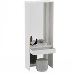 Ниша с ящиком, зеркалом и подсветкой для спальни R270.45