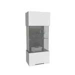 Шкаф навесной с подсветкой, фасады в эмали LE-350