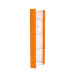 Стеллаж завершающий угловой разносторонний  с подсветкой L230.60 L/R