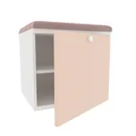 Тумба для игрушек с мягким сидением LG467