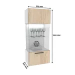 Шкаф навесной с подсветкой L350