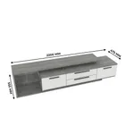 Тумба TV напольная с подсветкой LG507 L/R