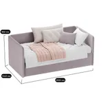 Кровать с подъемным механизмом и ящиком для белья РУБИ 1