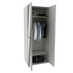 Шкаф двустворчатый зеркалом, фасады МДФ CG-210.60Z