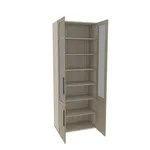 Шкаф книжный со стеклом L214S