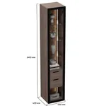 Шкаф со встроенными ящиками с подсветкой R221.1