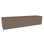 Антресоль с тремя откидными дверями R318.45