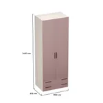 Шкаф двустворчатый с ящиками LG-211.60
