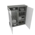 Шкаф напольный с подсветкой LG202 L/R