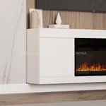 Тумба ТВ навесная с электрокамином L545.351