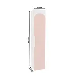 Шкаф однодверный со полками узкий, фасады в эмали арка LE220.44-4