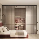 Светопрозрачная перегородка-купе, стекло Сатинато GRACE 14