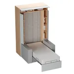 Шкаф-кровать трансформер L950-60.90, 90x200