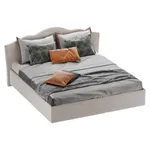 Кровать двуспальная мягкая СЕЛЕНА с подъемным механизмом, 160x200