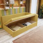 Мягкая кровать-диван КАРАТ-1200  с подъемным механизмом, 120х200