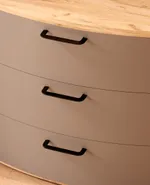 Комод радиусный 3 ящика P703