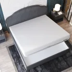 Кровать двуспальная мягкая ВЕРДИ с подъемным механизмом, 140x200