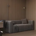 Кабинет в древесных оттенках №6