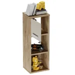 Cтеллаж сквозной книжный на 3 ниши с фасадом E803