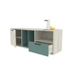 Тумба TV c цветной нишей E506