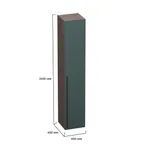 Шкаф 1 дверный узкий LG220.44-1
