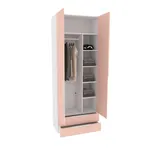 Шкаф двухдверный с ящиками, фасады в эмали LE211.44