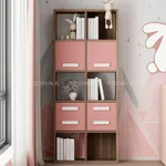 Стеллаж сквозной книжный на 10 ниш с ящиками E810