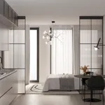 Составная перегородка для зонирования пространства, стекло Эстриадо GRACE 11