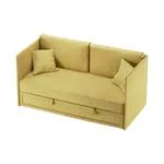 Раскладной диван с обивкой выкатной части БЕРГАМО BER-1900