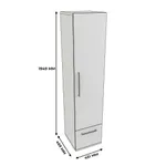 Шкаф однодверный напольный CG-221